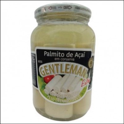 Palmito Gentleman Extra Inteiro Açaí