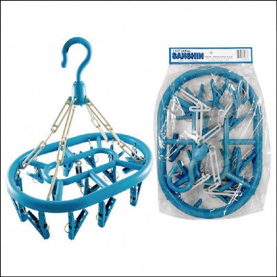 Varal Oval Com Prendedor