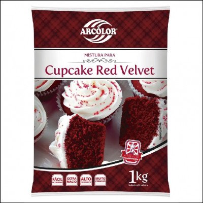 Mistura Para Cupcake Red Velvet Arcolor