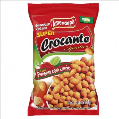 Amendoim Crocante Pimenta com Limão Amendupã