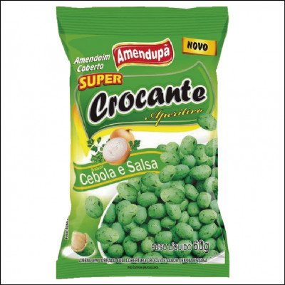 Amendoim Crocante cebola e Salsa Amendupã