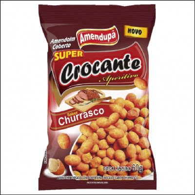Amendoim Crocante Churrasco Amendupã