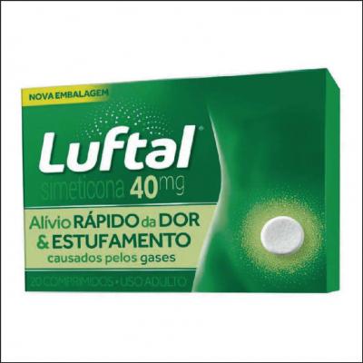 Luftal Simeticona 40mg Comprimidos