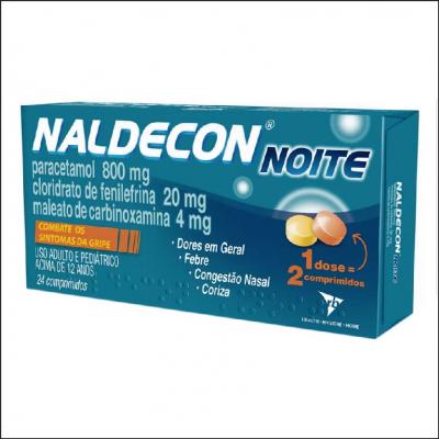 Antigripal Naldecon Noite Comprimidos