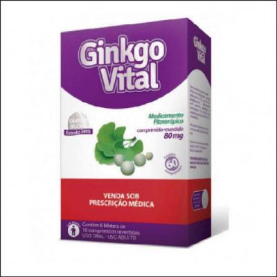 Ginkgo Vital 80mg Comprimidos