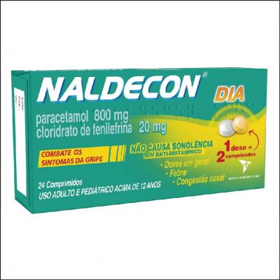 Antigripal Naldecon Dia Comprimidos