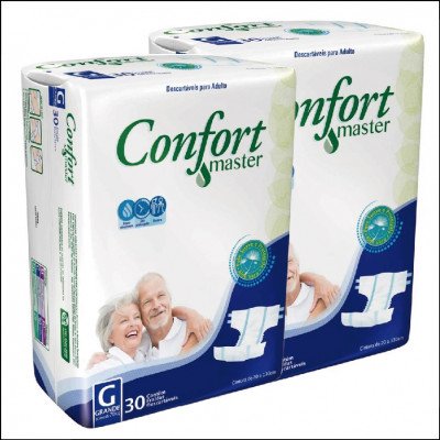 Fralda Confort Master Geriátrica Econômico