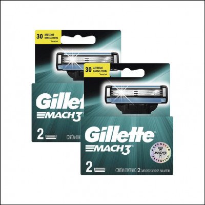 Carga Gillette Mach 3