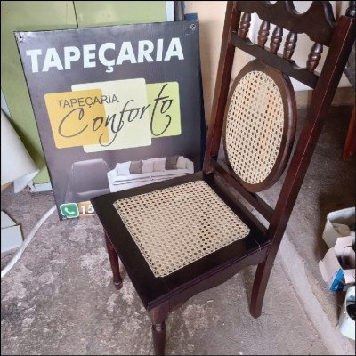 Reforma de Cadeiras com Palhinha Indiana