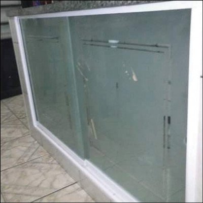 Fechamento de Pia em Vidro