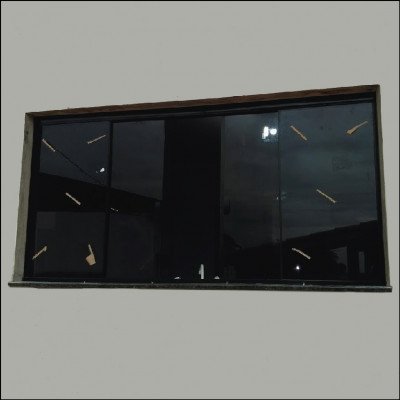 Janela 4 Folhas Fumê