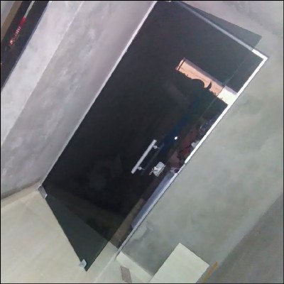 Porta de Abrir Fumê 1 Folha