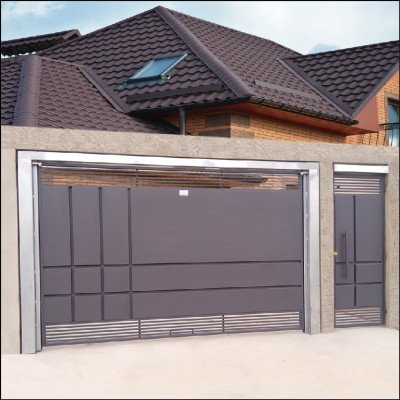 Portão Social e de Garagem