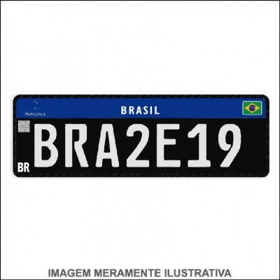 Placa Preta - Colecionador - imagem 1