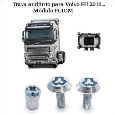 Trava Antifurto Para Volvo FH 2016 Módulo FCIOM