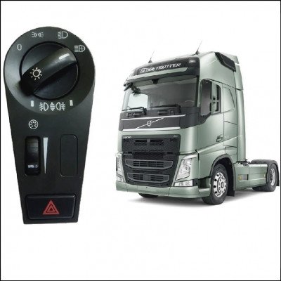 Interruptor De Luz Volvo Fh Fm Nh Botão
