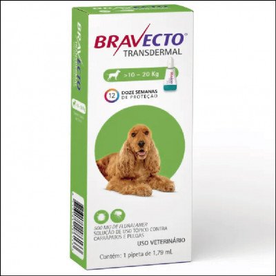 Bravecto para Cães de 10 a 20 Kg