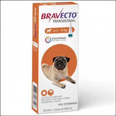 Bravecto para Cães de 4,5 a 10kg