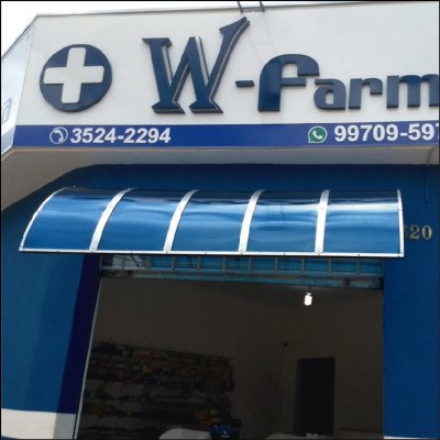 Toldo em Policarbonato