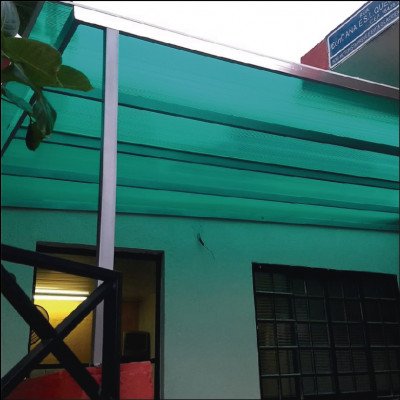 Cobertura em Policarbonato