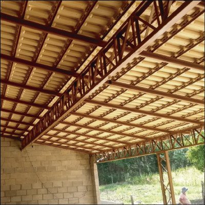 Estrutura Metálica Para Telhado - imagem 1