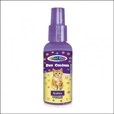 Deo Colônia Plast Pet Para Gatos