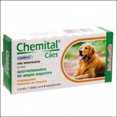 Chemital Cães 4 Comprimidos