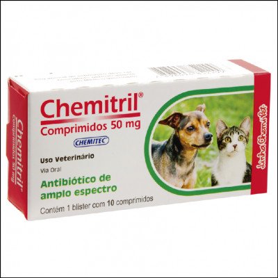 Chemitril Comprimidos 50mg 10 Comprimidos