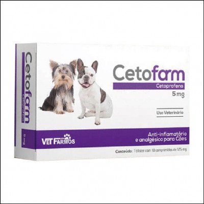 Cetofarm 5 mg 10 Comprimidos