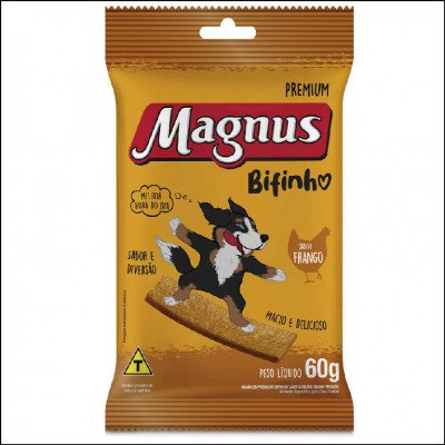 Bifinho Magnus para Cães Adultos Sabor Frango 60g
