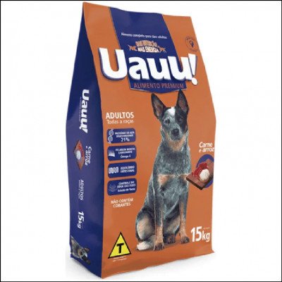 Ração Uauu! para Cães Adultos 15kg