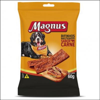 Bifinho Magnus Mastigável Sabor Carne 60g