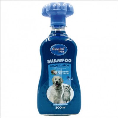 Shampoo Pelos Claros com Branqueador Cheirinho de Coco 500ml