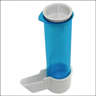 Comedouro Malha Fina Para Pássaros com Tampa