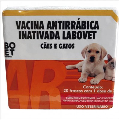 Vacina Antirrábica para Cães e Gatos Labovet