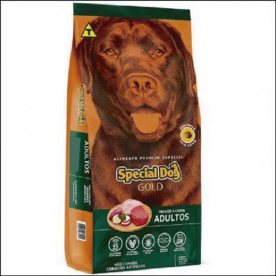 Ração Special Dog Gold Cães Adultos
