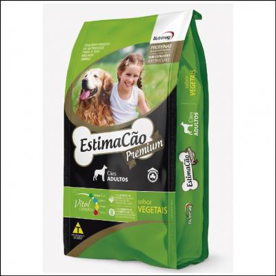 Ração Estimacão Premium Vegetais Cães Adultos