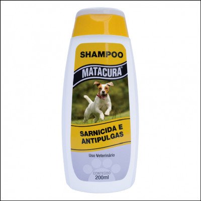 Shampoo Matacura Sarnicida e Antipulgas