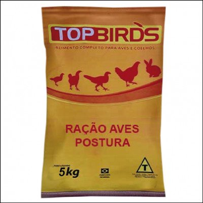 Ração Para Aves de Postura Top Birds