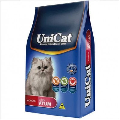 Ração Unicat Para Gato Adulto Sabor Atum