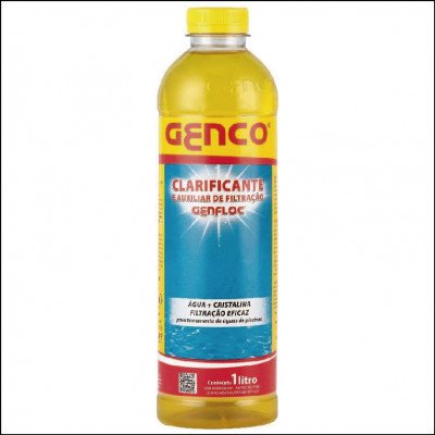 Genfloc Clarificante e Auxiliar de Filtração Genco 1 Litro