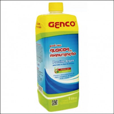 Algicída Choque Previne Algas Genco 1 Litro