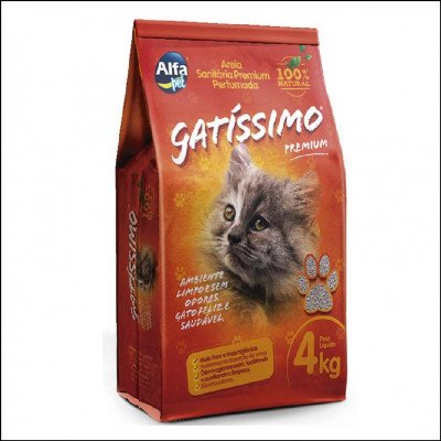 Areia Sanitária Gatíssimo