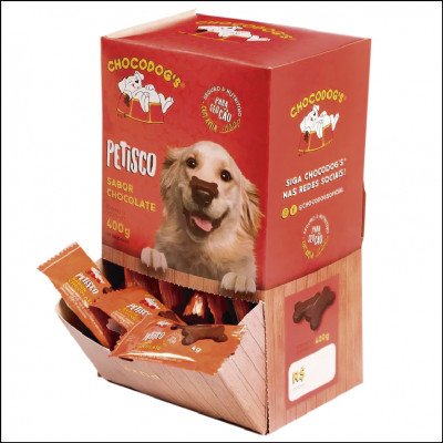 Petisco Chocodogs Sabor Chocolate