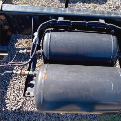 Revisão do Sistema de Ar dos freios e da Alimentação do Motor