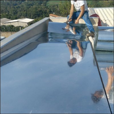 Calha Chapa Galvanizada