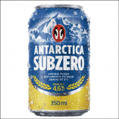 Cerveja Antarctica Sub Zero Lata
