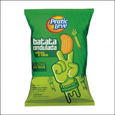 Batata Ondulada Cebola e Salsa Pratic Leve