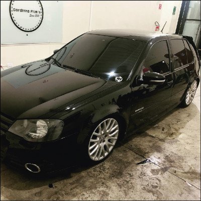 Película Carbon black 5% e 20%