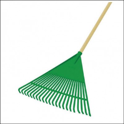 Rastelo Plástico Com Cabo